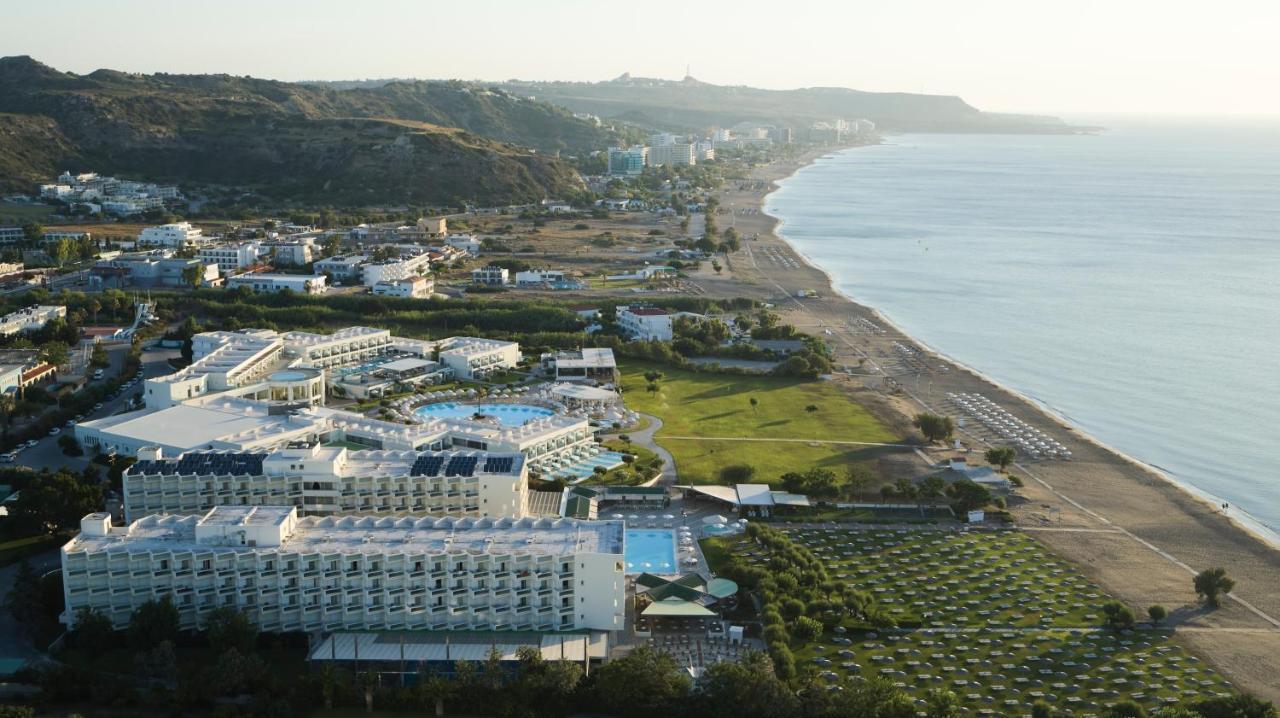 Apollo Beach Hotel Faliraki Bagian luar foto